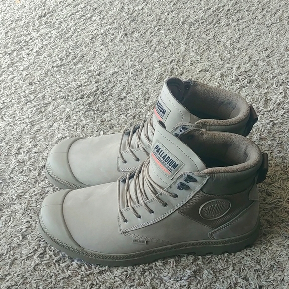 Gray Palladium leather boots - Picture 2 of 14